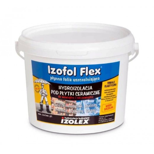 Hidroizolare  Izofol Flex (4 kg)   (1 kg/m2 - 2 straturi )